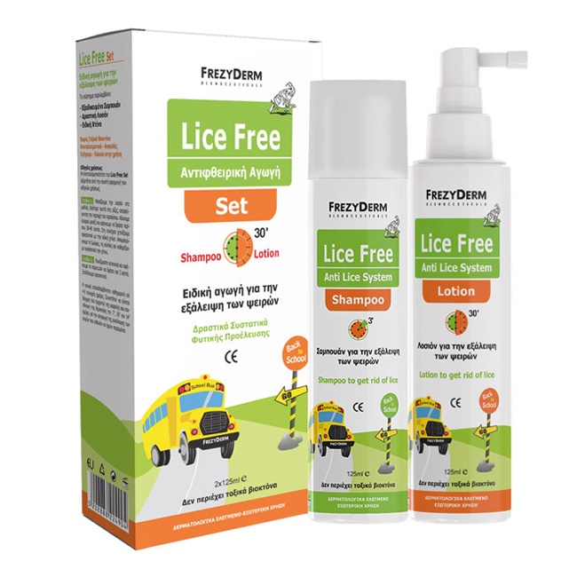 frezyderm lice free set