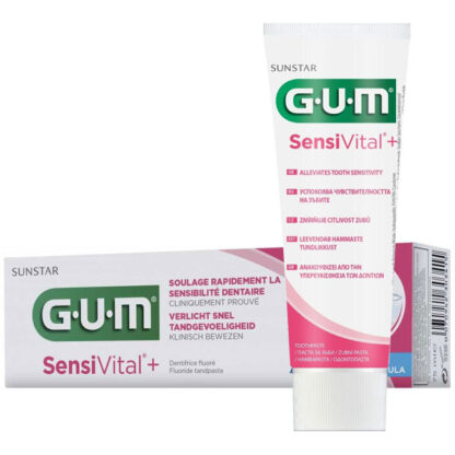 gum sensivital+ toothpaste