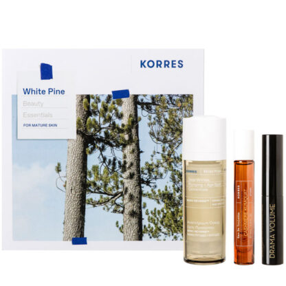 korres white pine serum πακέτο