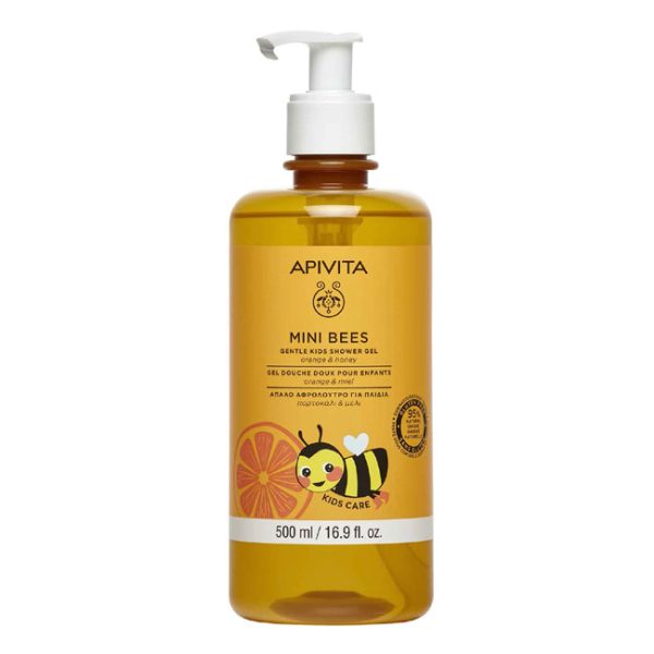 apivita mini bees shower gel